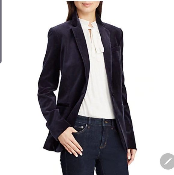 Lauren Ralph Lauren Jackets & Blazers - Sold.Lauren Ralph Lauren velvet blazer